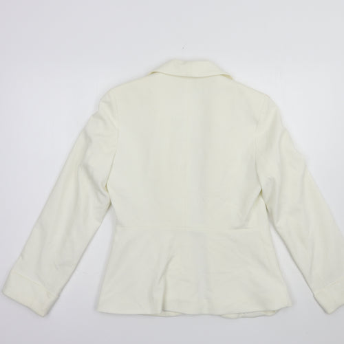 Monsoon Womens Ivory   Jacket Blazer Size 10