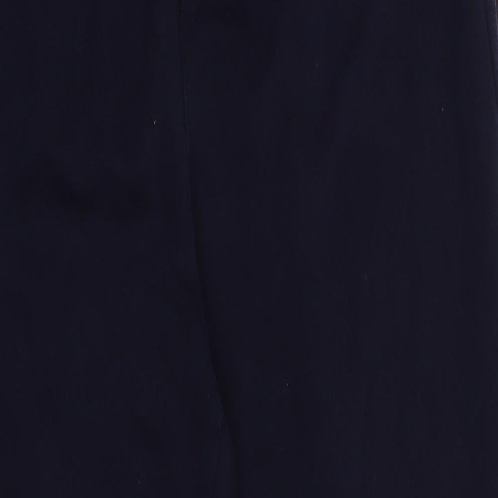 Matalan Mens Blue  Camel Jogger Trousers Size XL L28 in Regular Drawstring
