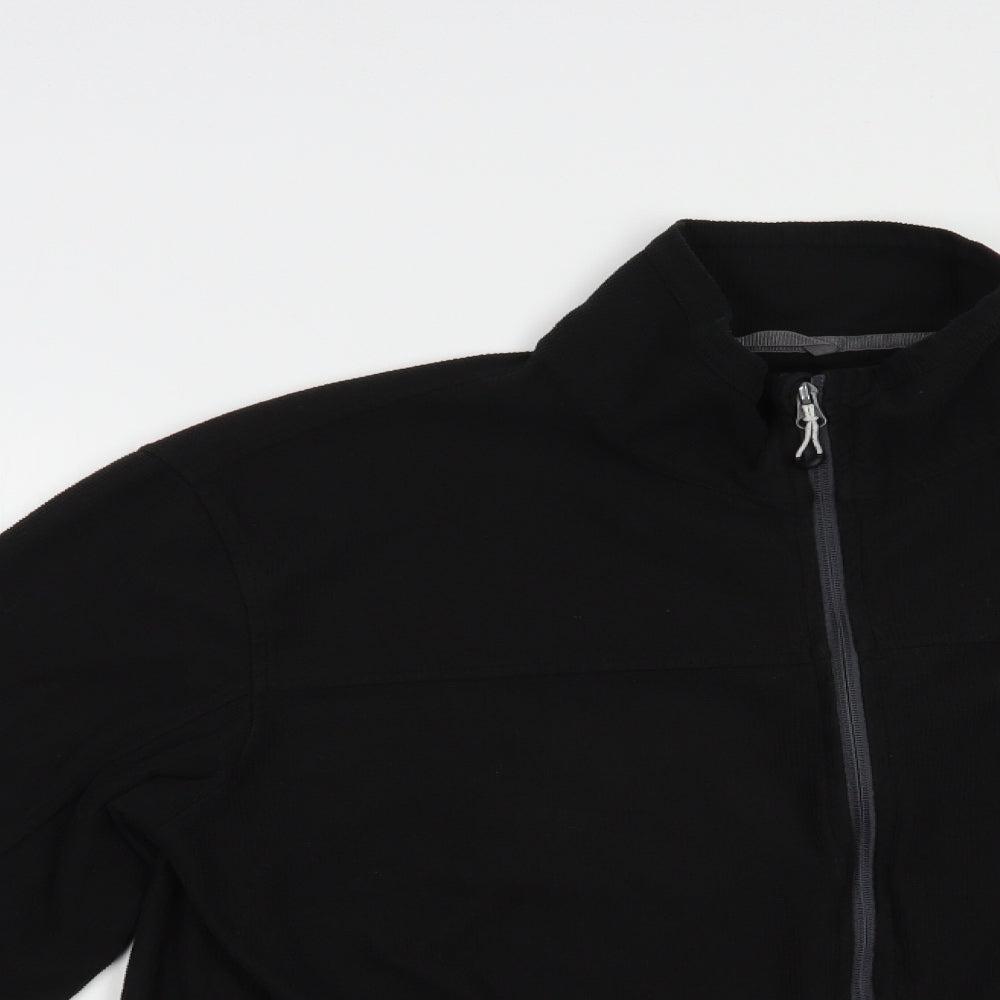 Regatta Mens Black  Polyester Full Zip Sweatshirt Size XL