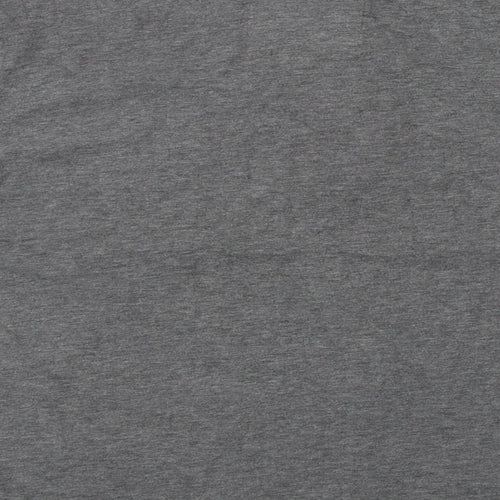 Tokyo Mens Grey Round Neck  Cotton Pullover Jumper Size S