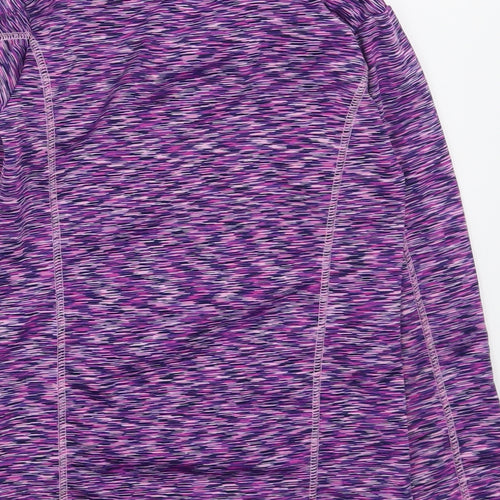 Crivit Girls Purple   Jacket  Size 7-8 Years  Zip