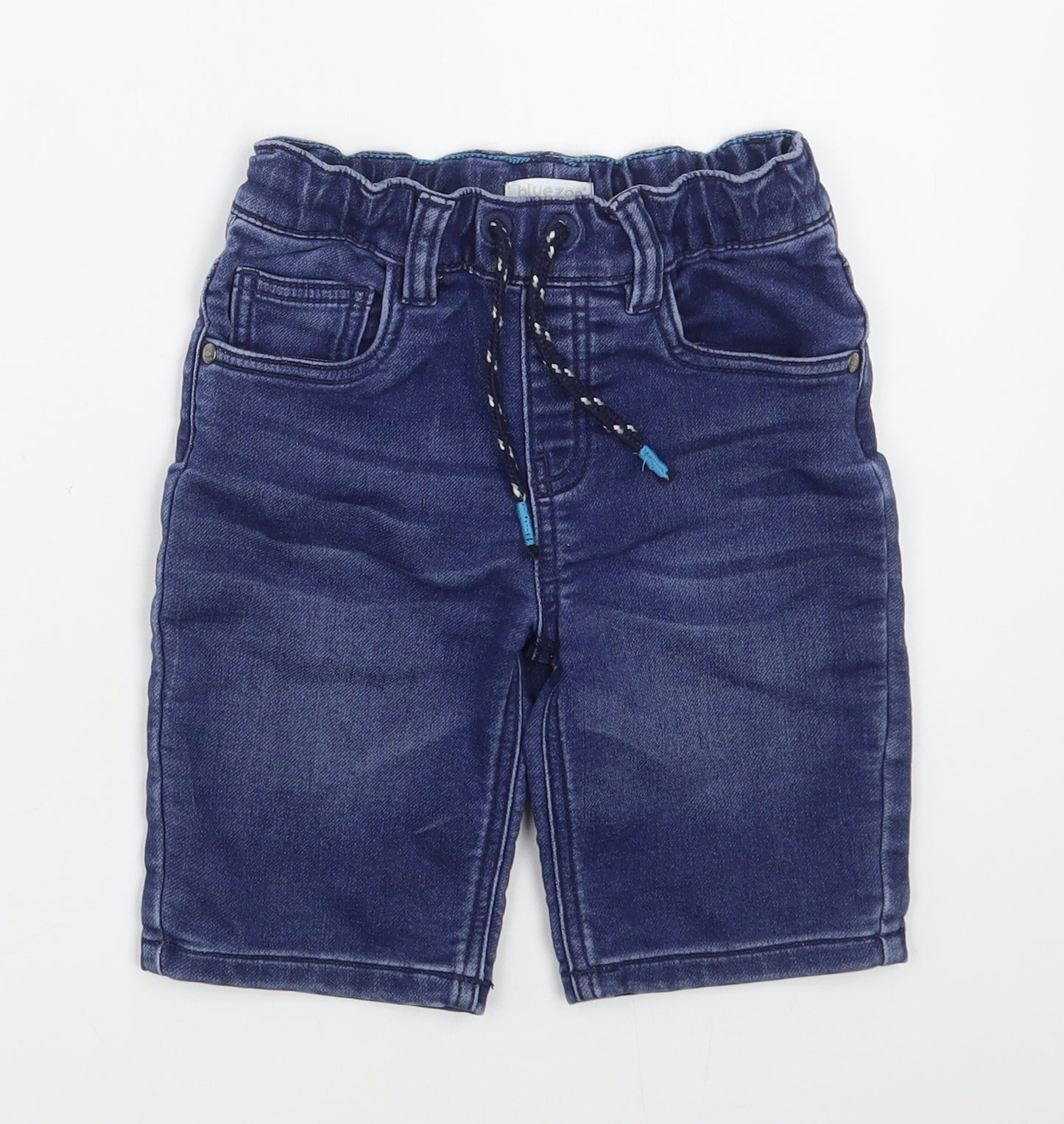 BlueZoo Boys Blue  Cotton Straight Jeans Size 5-6 Years  Regular