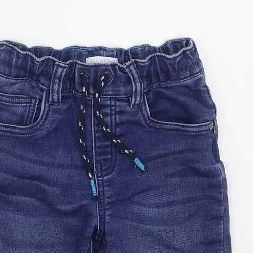 BlueZoo Boys Blue  Cotton Straight Jeans Size 5-6 Years  Regular
