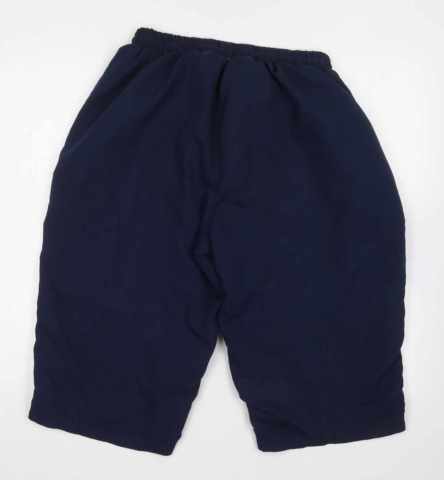 Slazenger Mens Blue  Polyester Sweat Shorts  L16 in Regular Tie
