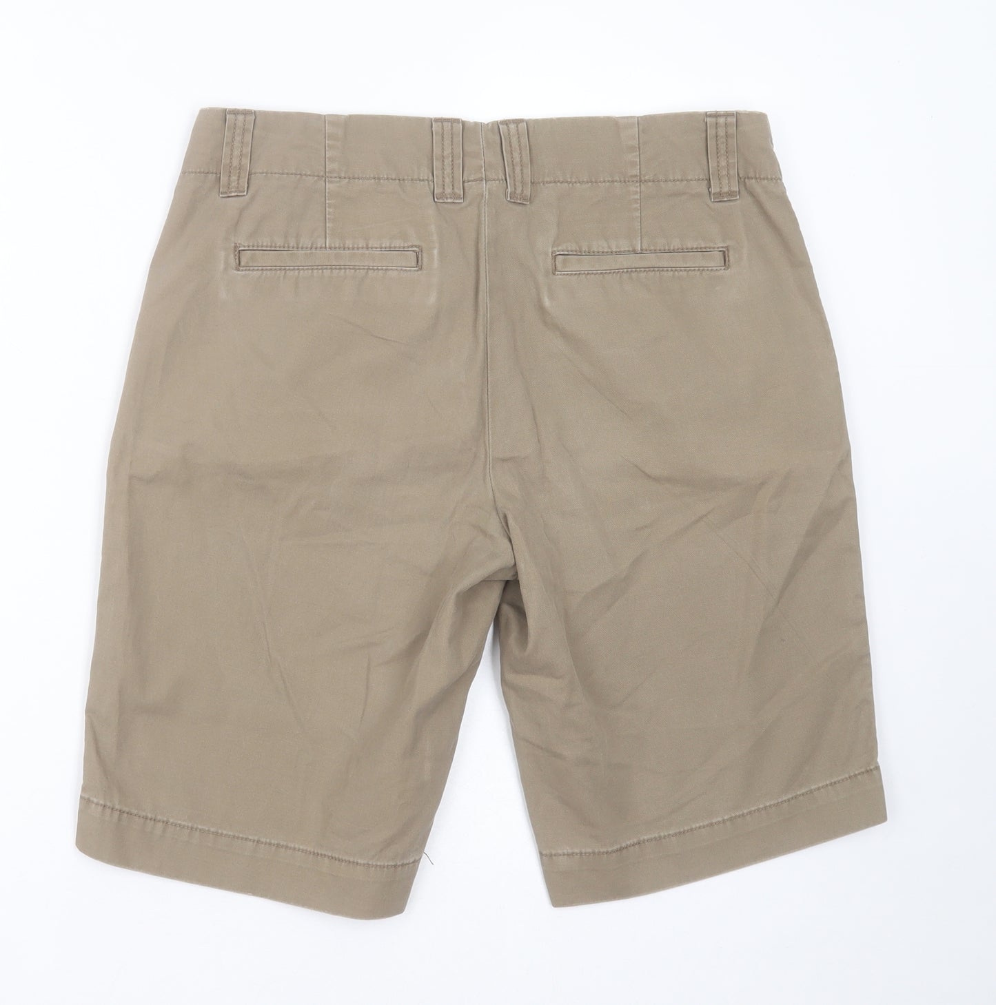 Gap Womens Brown  Cotton Bermuda Shorts Size 10 L12 in Regular Hook & Eye