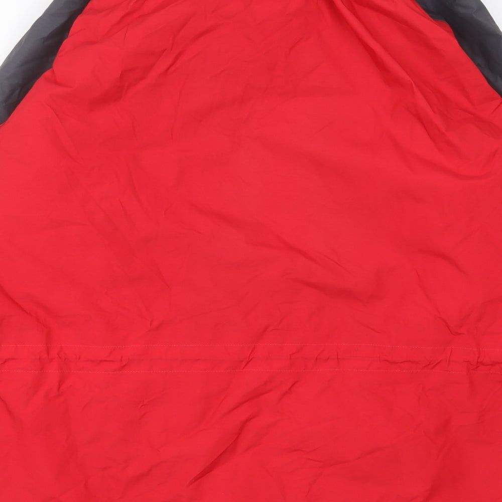 Berghaus Mens Red   Windbreaker Coat Size L  Zip