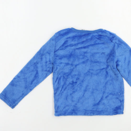 Pep & Co Boys Blue  Polyester Pullover Sweatshirt Size 2-3 Years  Pullover - Cute Monsters