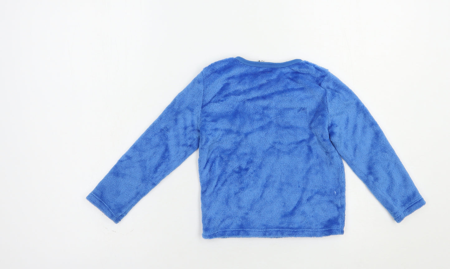 Pep & Co Boys Blue  Polyester Pullover Sweatshirt Size 2-3 Years  Pullover - Cute Monsters