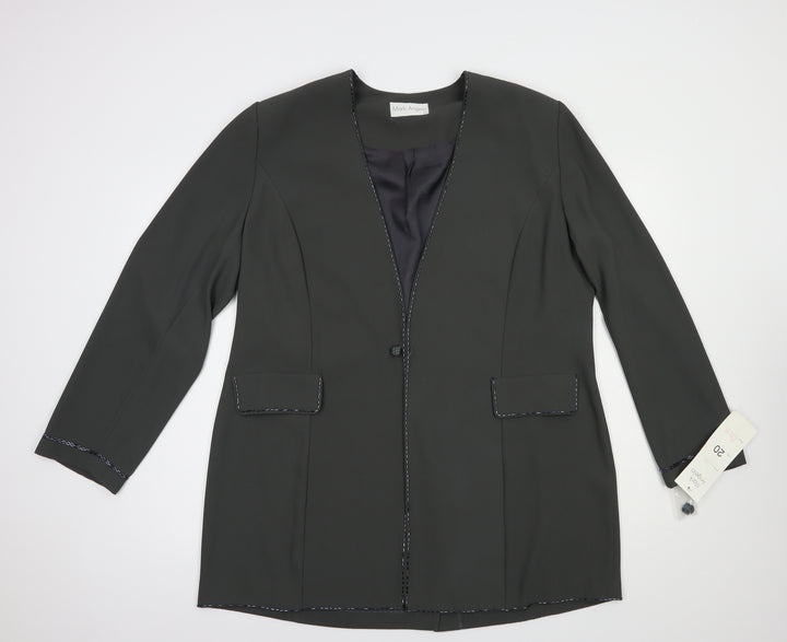 Mark Angelo Womens Grey   Jacket Blazer Size 20  Button