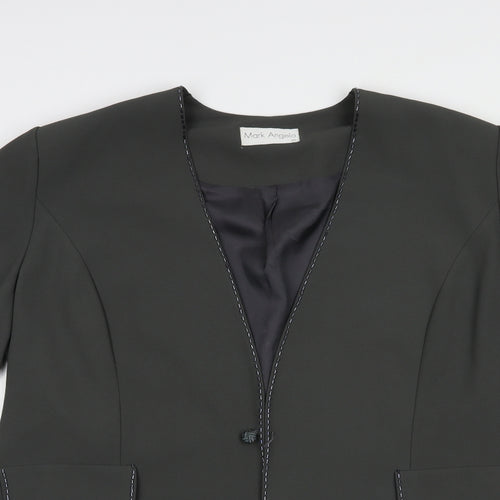 Mark Angelo Womens Grey   Jacket Blazer Size 20  Button