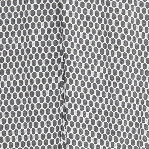 Preworn Womens Grey Geometric Polyester Snow Pants Leggings Size 25 in L24 in Regular
