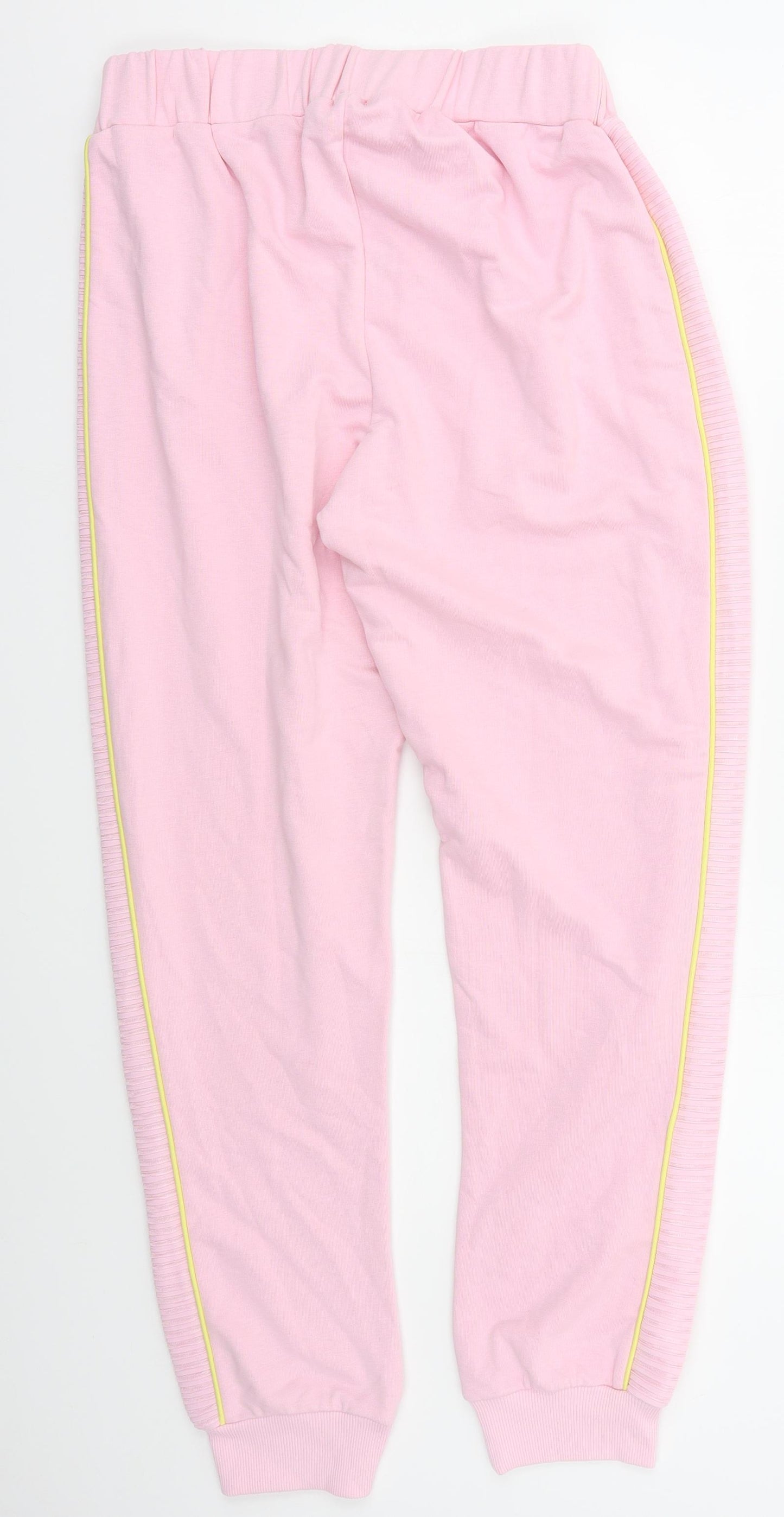 Savior Womens Pink  Cotton Sweatpants Trousers Size S L29 in Regular
