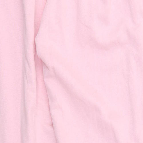 Savior Womens Pink  Cotton Sweatpants Trousers Size S L29 in Regular