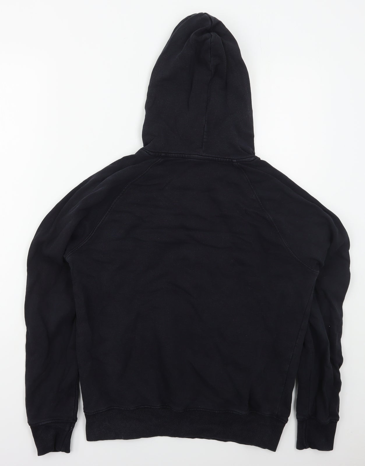 Payinga Mens Black  Cotton Pullover Hoodie Size S   - Origin
