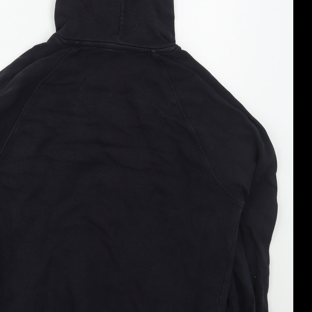 Payinga Mens Black  Cotton Pullover Hoodie Size S   - Origin