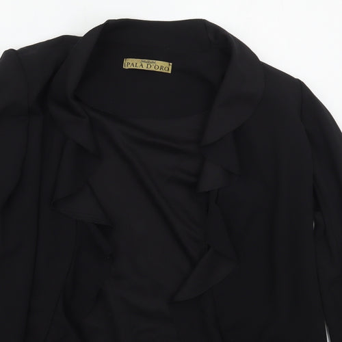 Paula D'Oro Womens Black   Jacket  Size S
