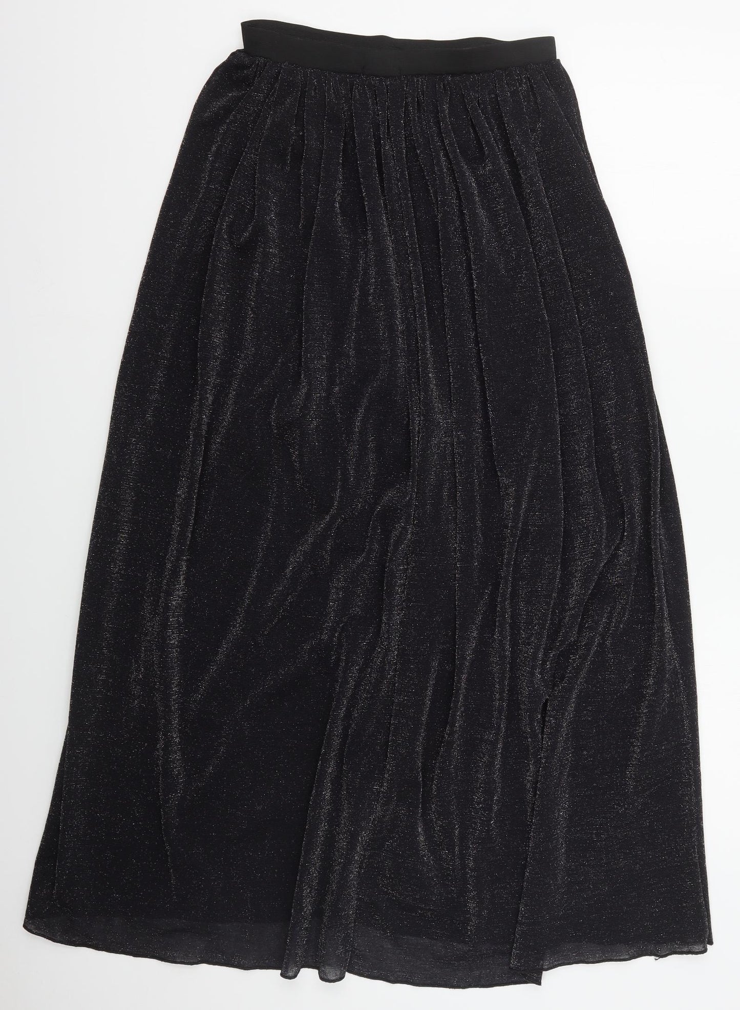 Chemistry Womens Black  Polyester Maxi Skirt Size 25 in