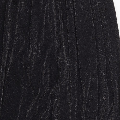 Chemistry Womens Black  Polyester Maxi Skirt Size 25 in