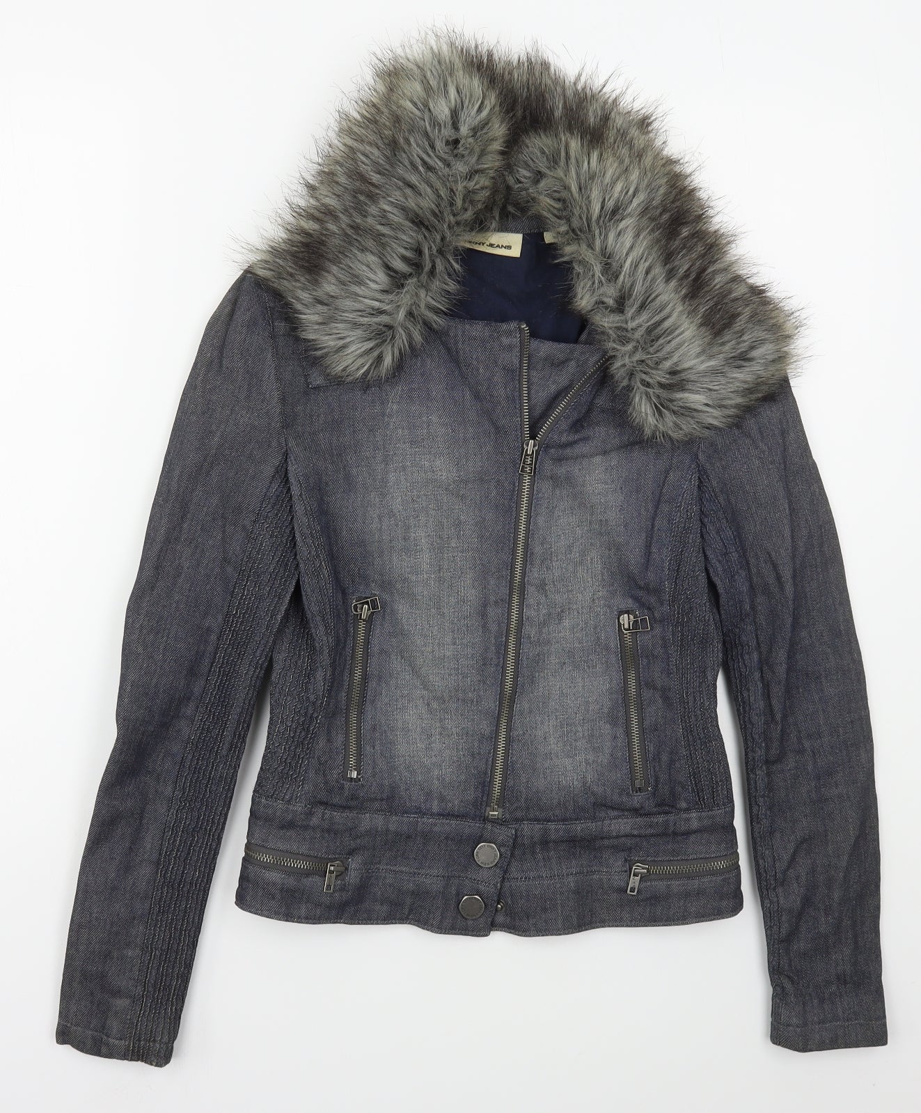 DKNY Womens Blue   Jacket  Size XS  Zip