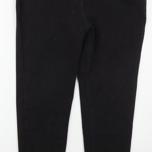 NEXT Womens Black  Cotton Jegging Jeans Size 18 L26 in Regular
