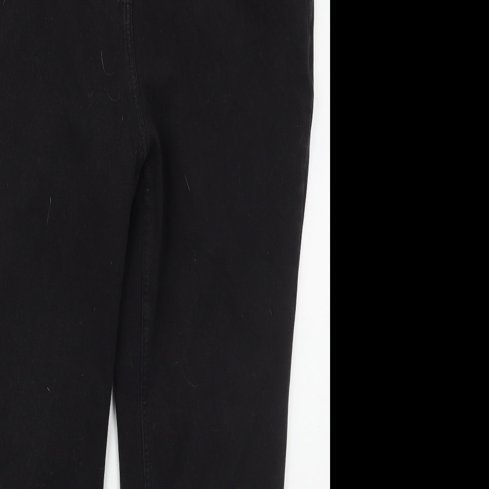 NEXT Womens Black  Cotton Jegging Jeans Size 18 L26 in Regular