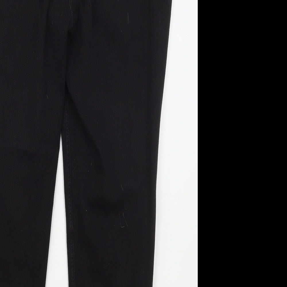 NEXT Womens Black  Cotton Jegging Jeans Size 18 L26 in Regular