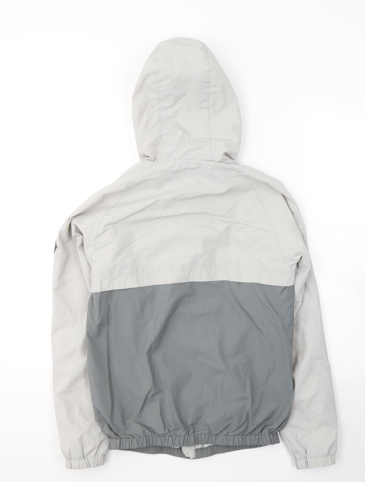 Cedar Wood State Mens Grey   Rain Coat Coat Size XS  Zip