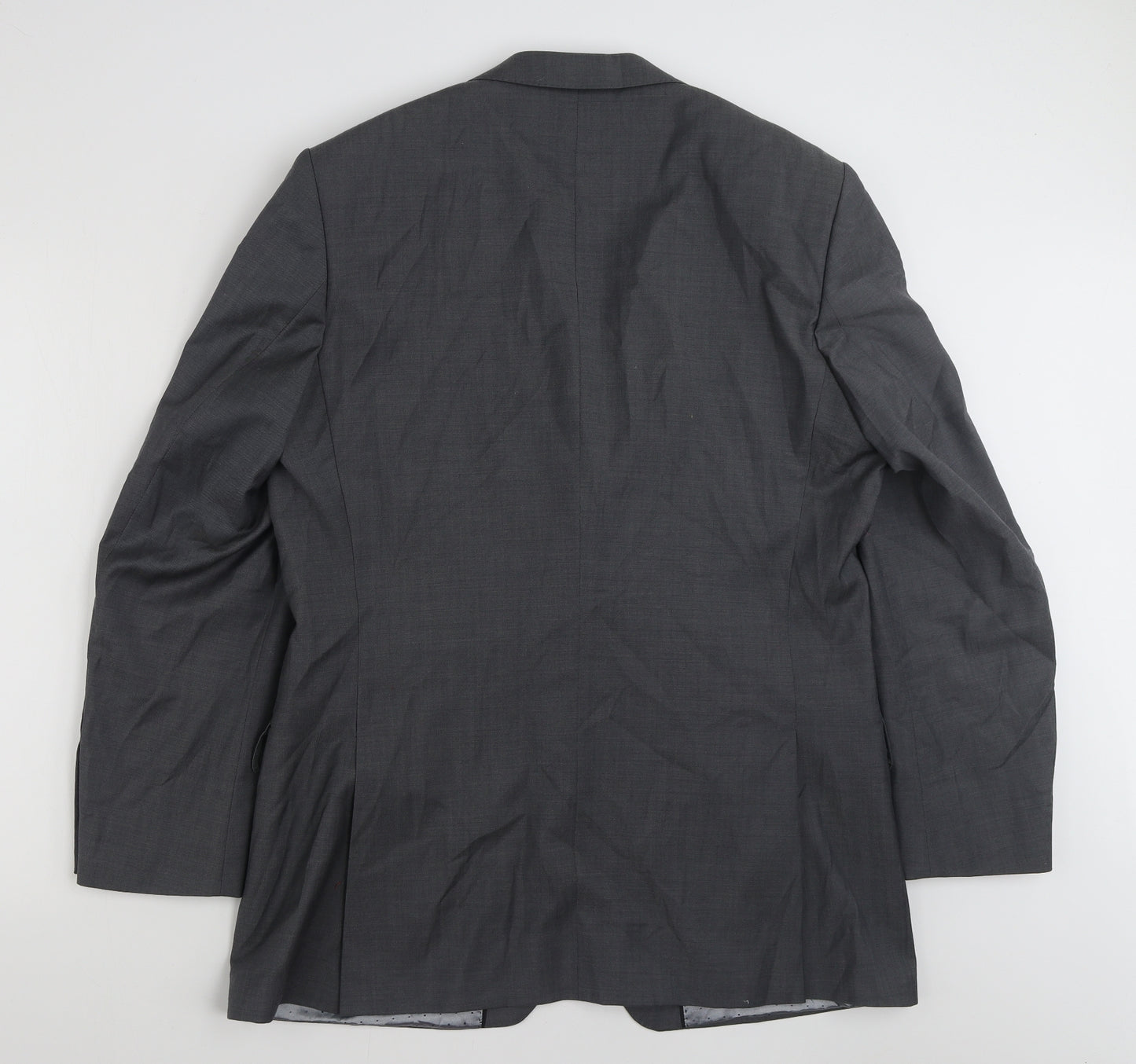 F&F Mens Grey  Wool Jacket Suit Jacket Size 42