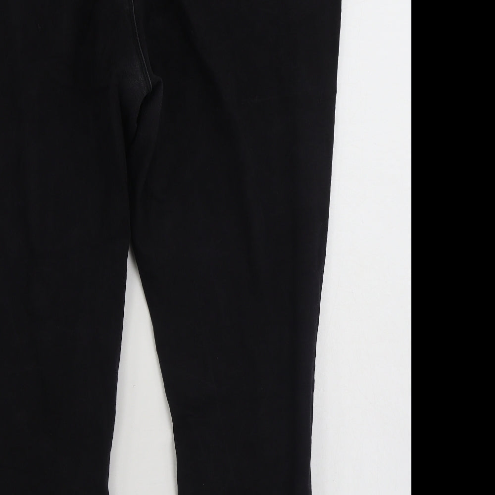 George Womens Black  Cotton Jegging Jeans Size 24 L29 in Slim