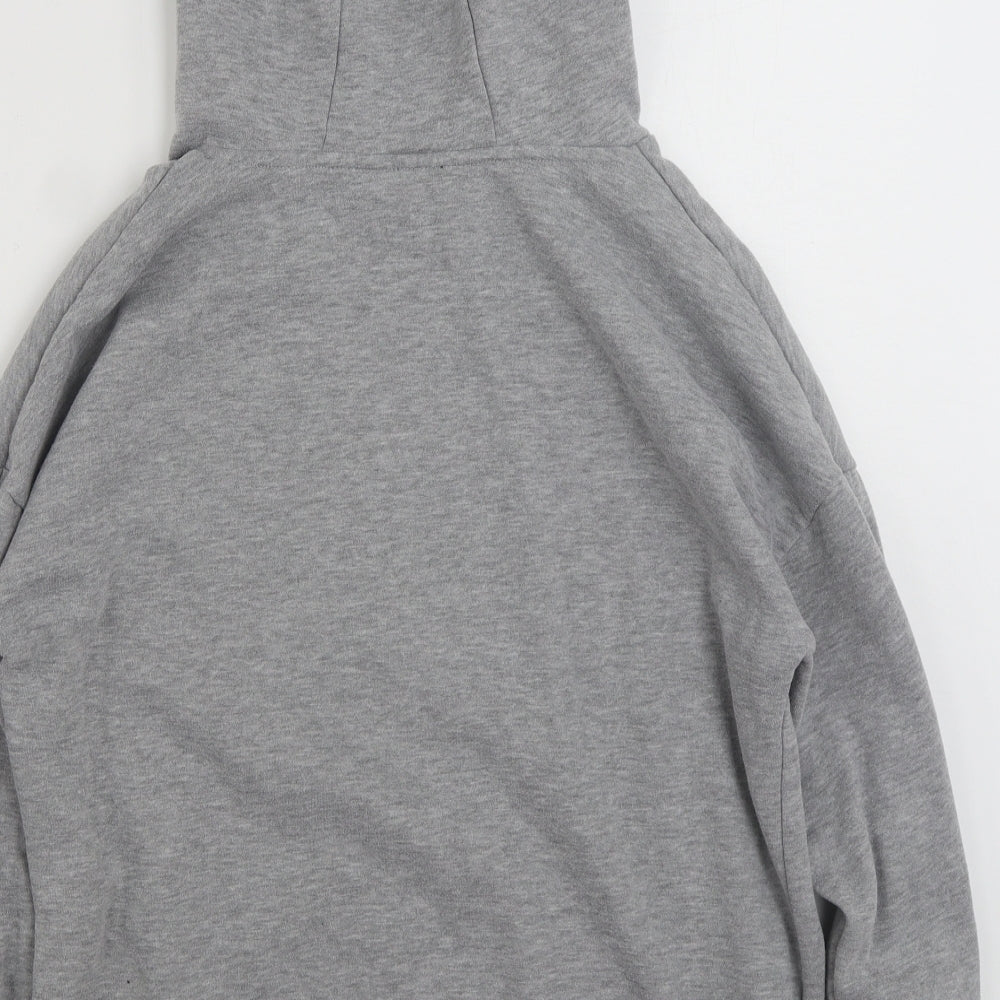Dunnes Stores Womens Grey  Polyester Pullover Hoodie Size S  Pullover