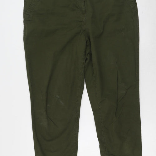 NEXT Mens Green  Cotton Trousers  Size 18 L28 in Regular