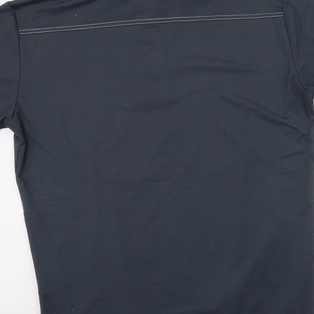 Callaway Mens Grey  Polyester  Polo Size M Collared