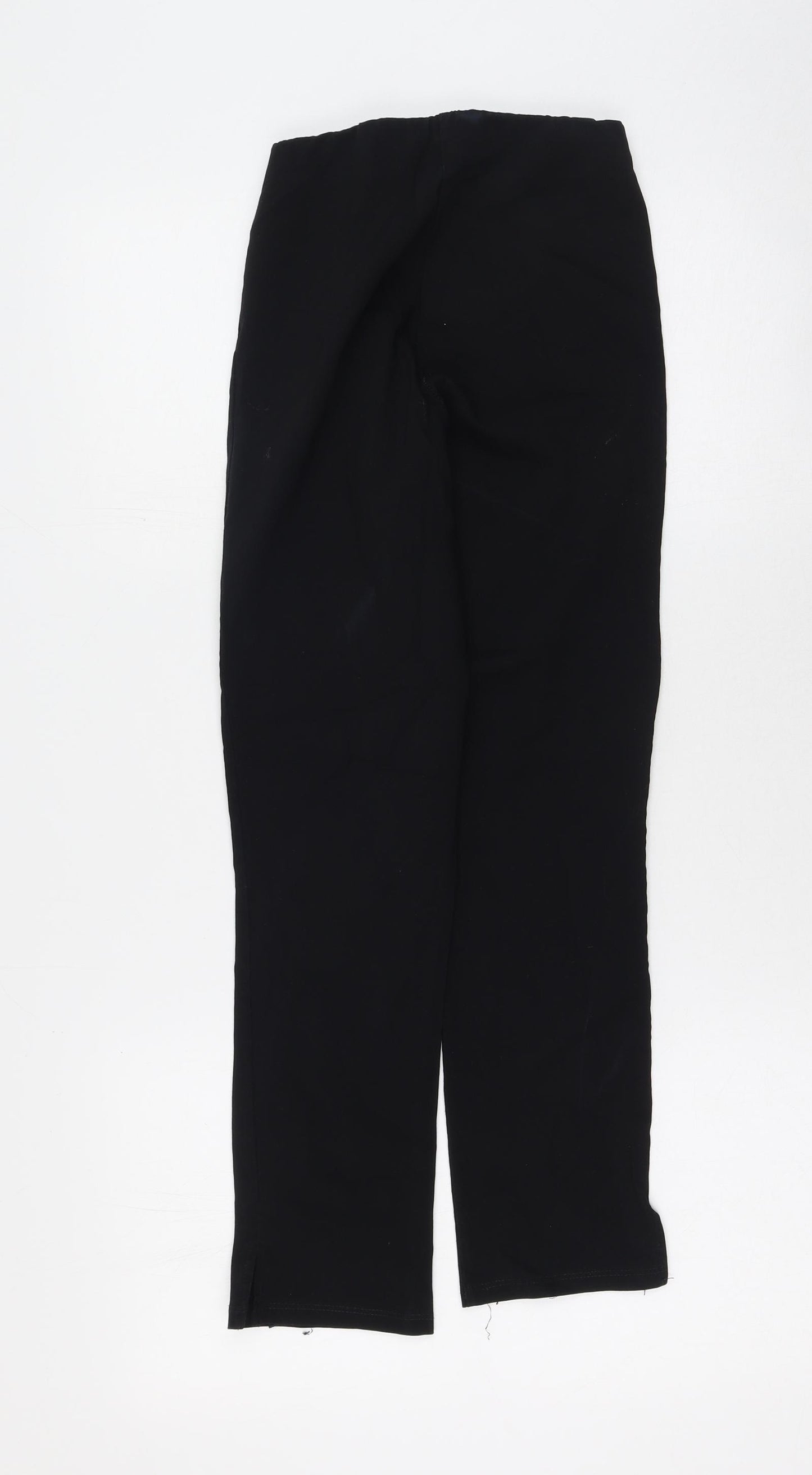 Miss Selfridge Womens Black  Polyester Jegging Trousers Size 8 L24 in Regular