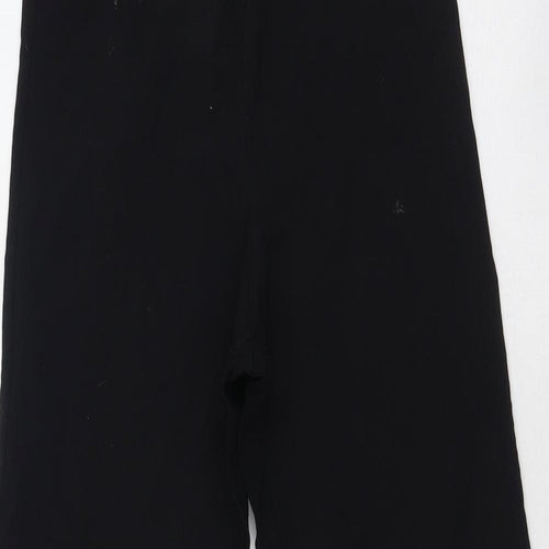 Miss Selfridge Womens Black  Polyester Jegging Trousers Size 8 L24 in Regular