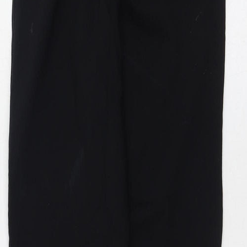 Miss Selfridge Womens Black  Polyester Jegging Trousers Size 8 L24 in Regular