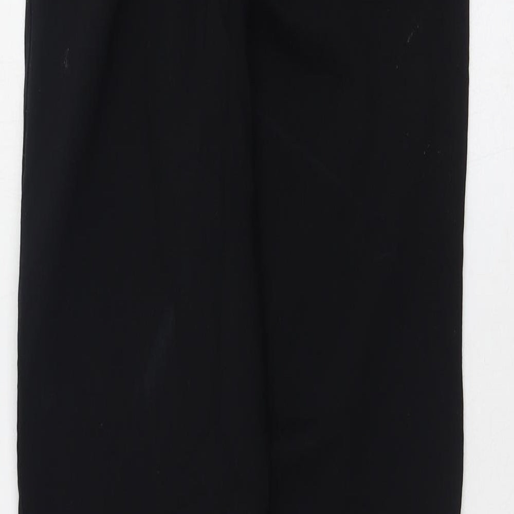 Miss Selfridge Womens Black  Polyester Jegging Trousers Size 8 L24 in Regular