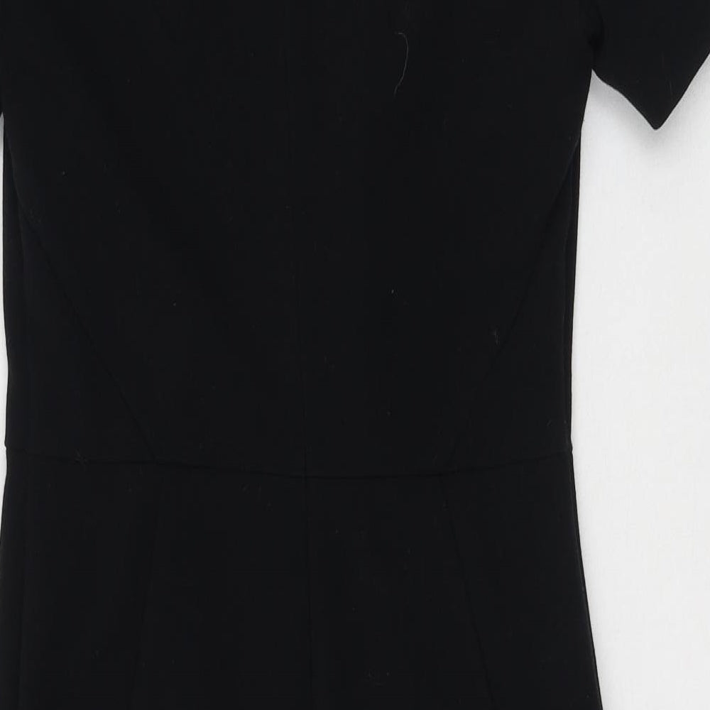 NEXT Womens Black  Polyester Bodycon  Size 6  Round Neck