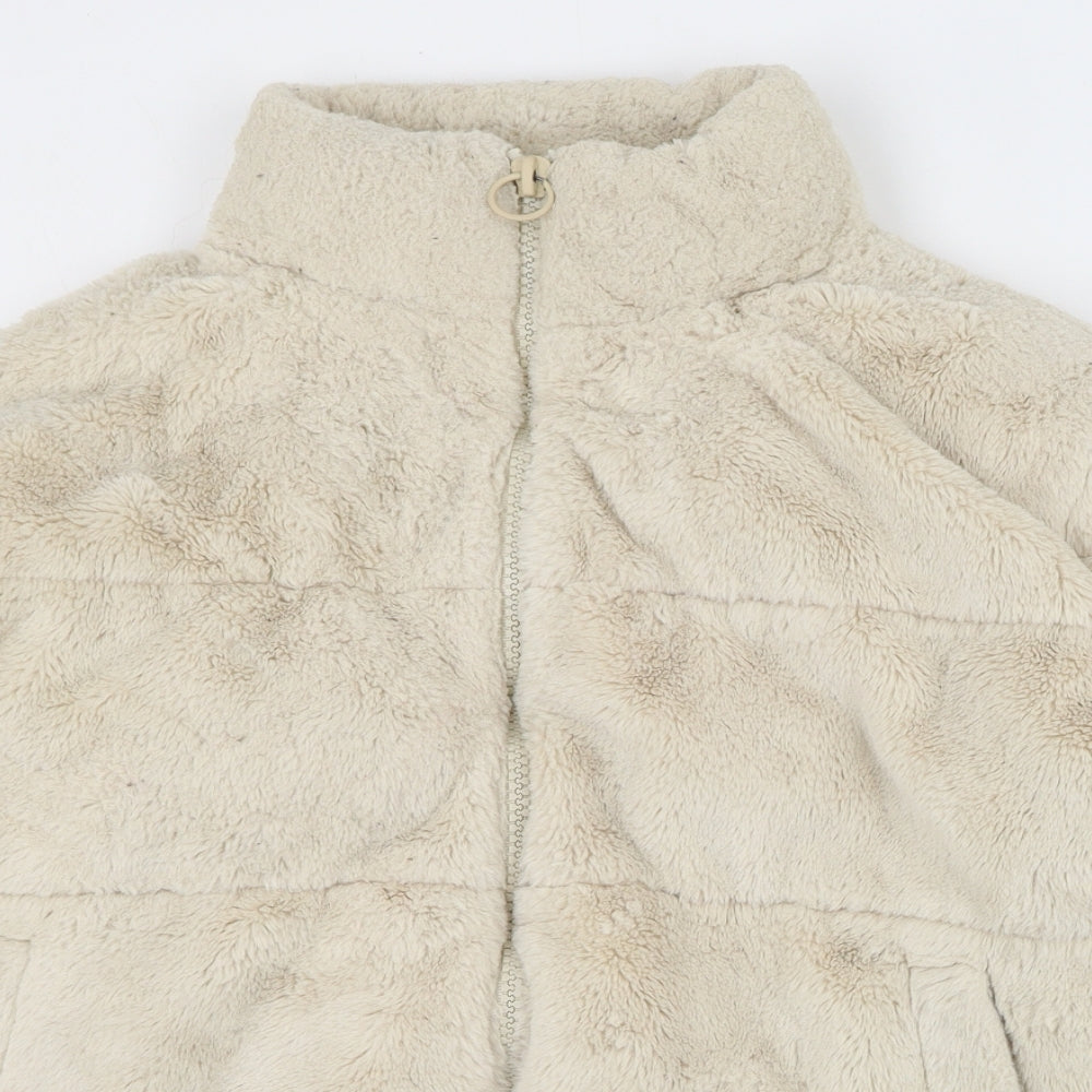 Zara Womens Beige   Jacket Coatigan Size M