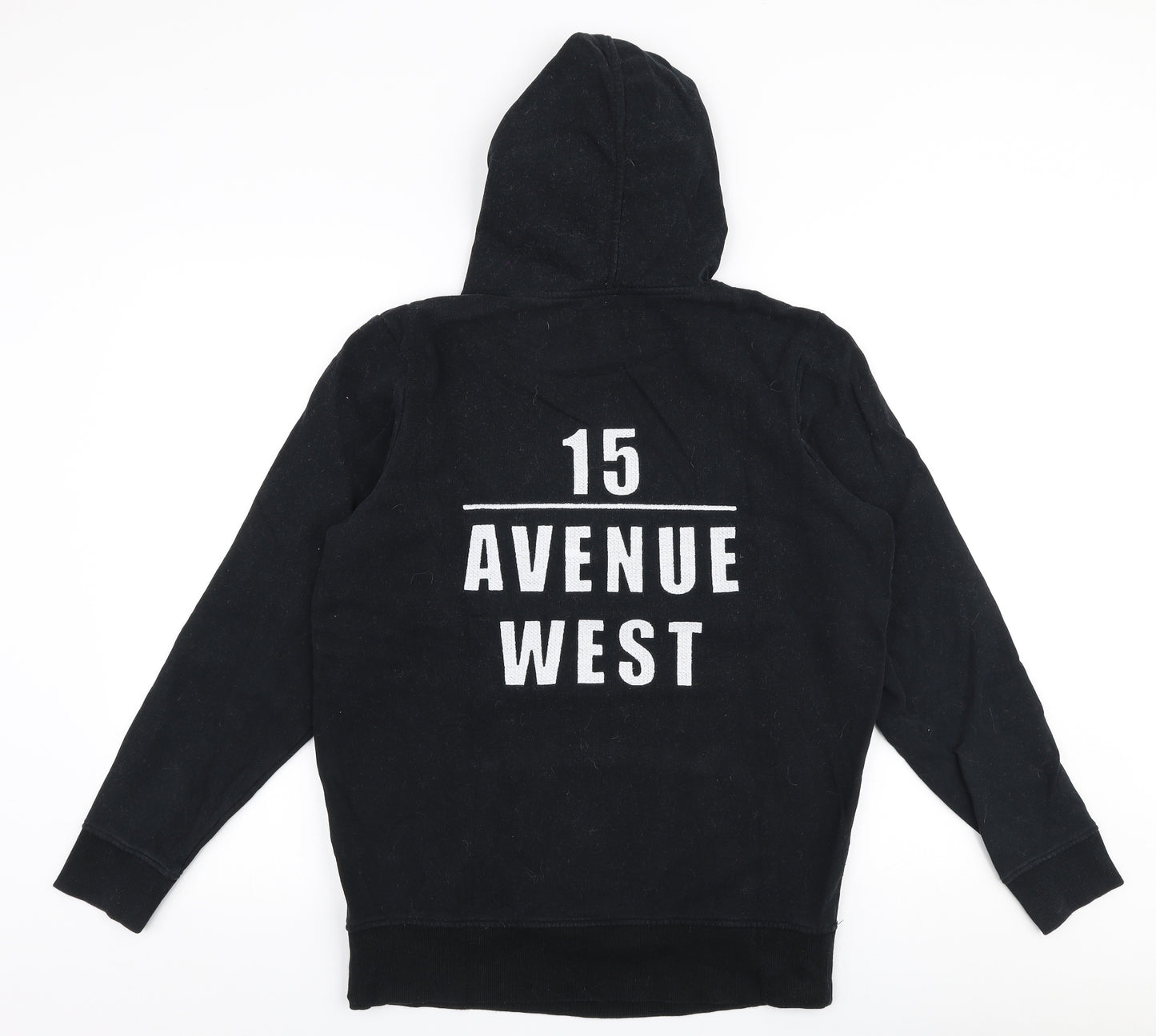 NEXT Womens Black  100% Cotton Pullover Hoodie Size 12  Pullover - 15th avenue