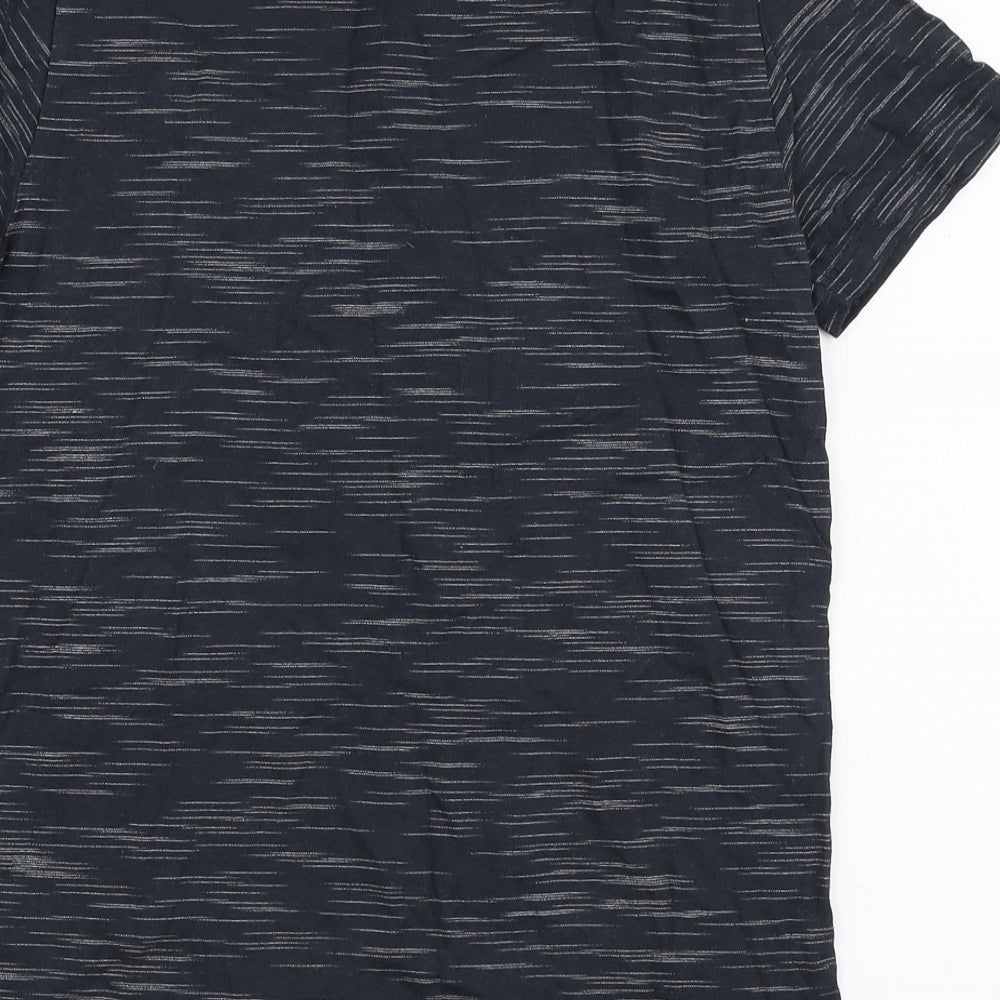 NEXT Boys Grey  Cotton Jersey T-Shirt Size 10 Years Round Neck Pullover