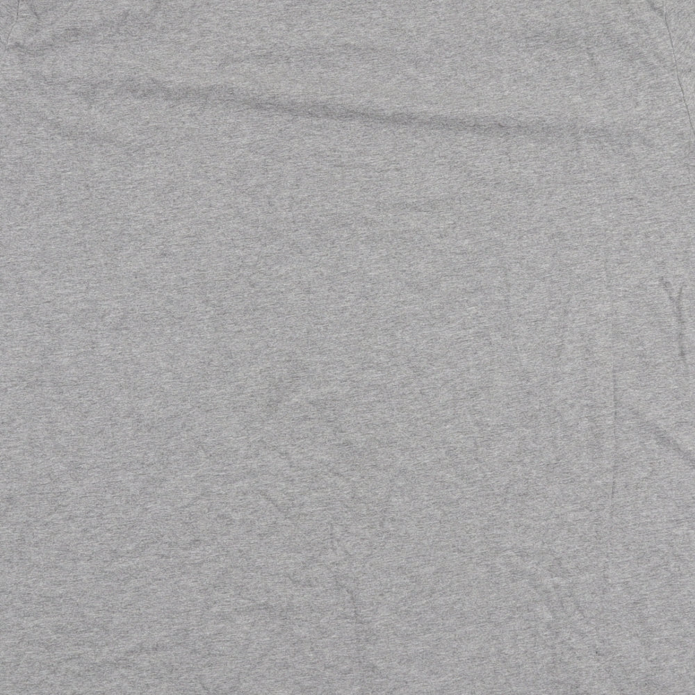 Jack Wills Mens Grey  Polyester  T-Shirt Size 2XL Round Neck