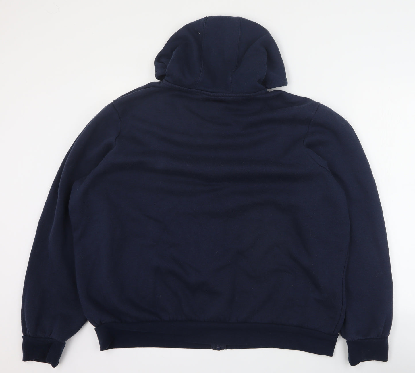Slazenger Mens Blue  Polyester Full Zip Hoodie Size XL