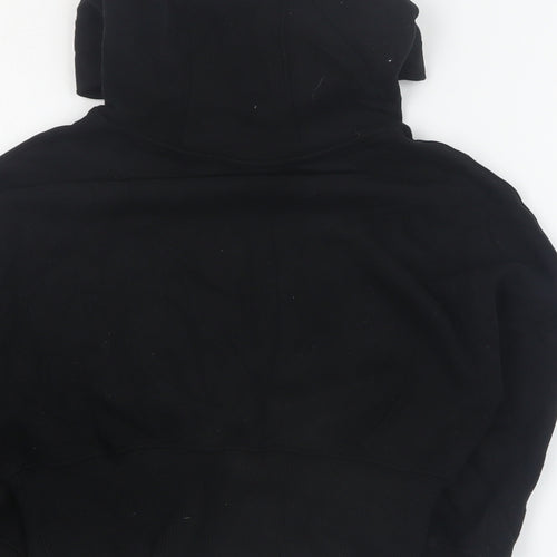 NEXT Girls Black  Cotton Pullover Hoodie Size 5 Years  Pullover