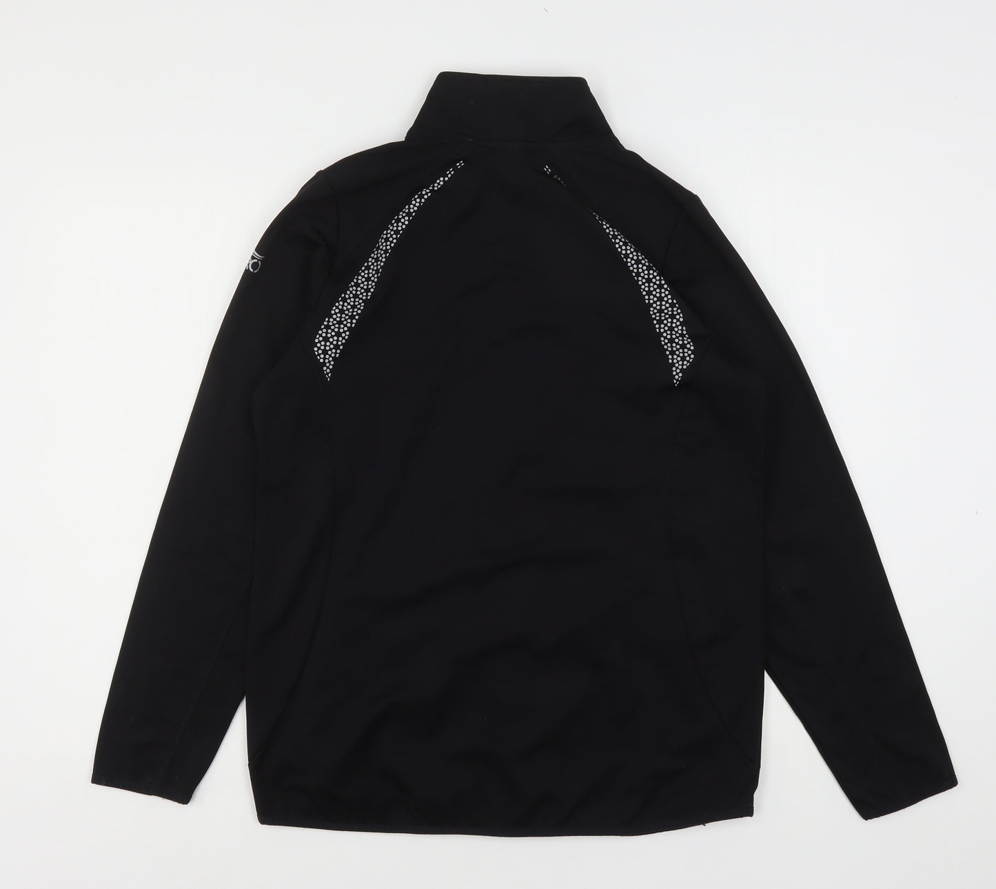 Crivit Womens Black   Windbreaker Jacket Size 14  Zip