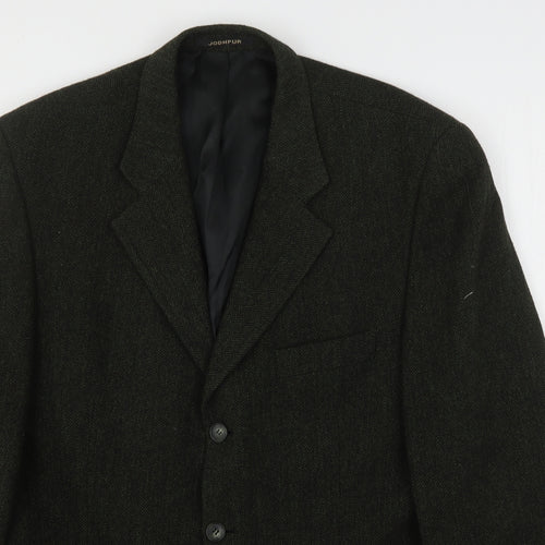 Jodphur Mens Green  Wool Jacket Suit