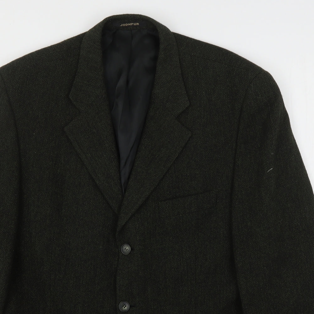 Jodphur Mens Green  Wool Jacket Suit