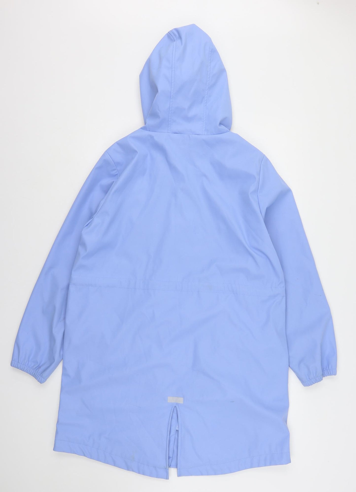 Dunnes Stores Womens Blue   Rain Coat Coat Size 14  Zip