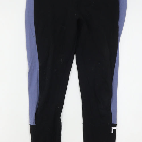 Only Womens Multicoloured Colourblock Cotton Jogger Leggings Size L L28 in Regular