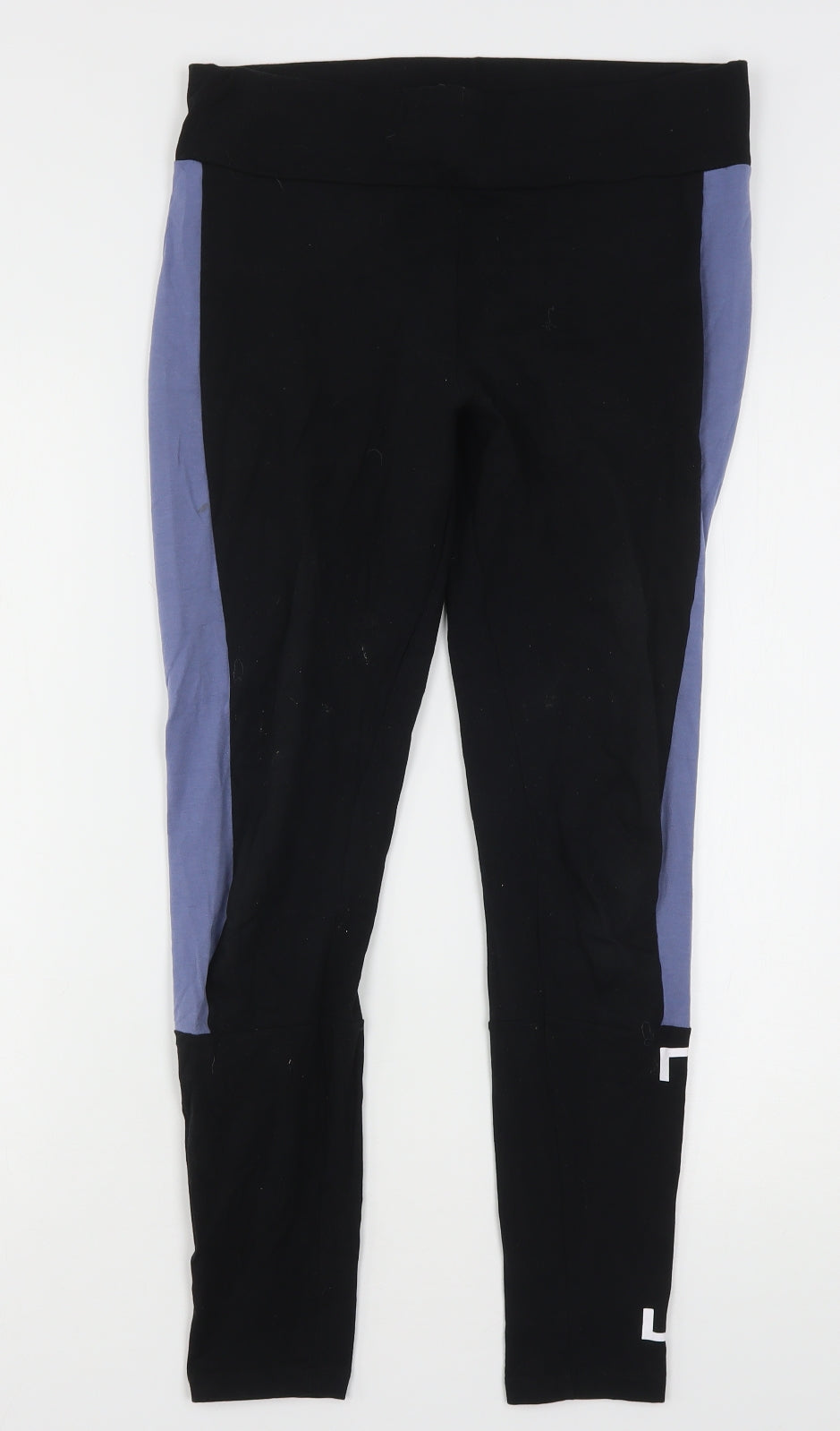 Only Womens Multicoloured Colourblock Cotton Jogger Leggings Size L L28 in Regular