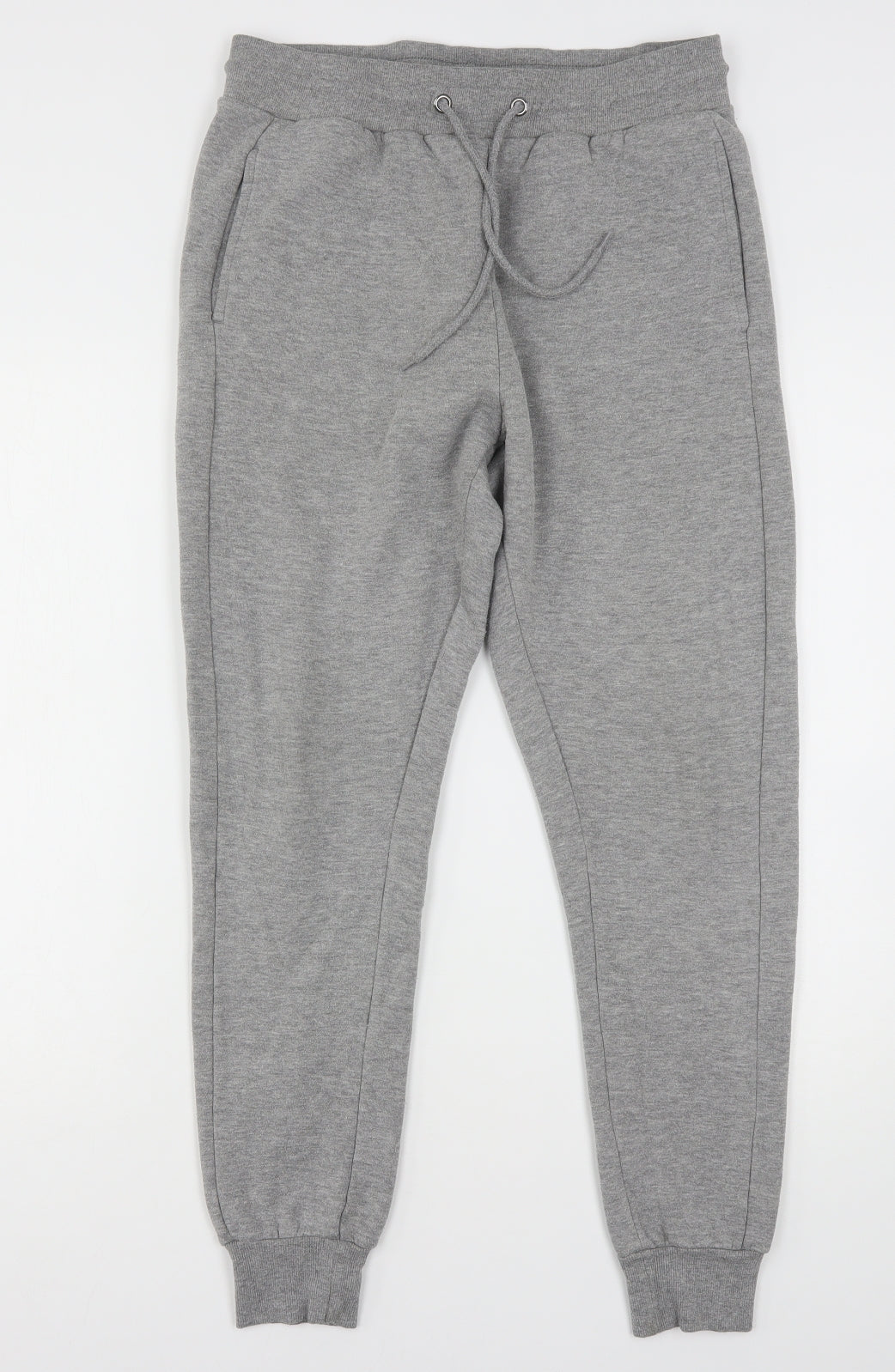 Primark Mens Grey  Cotton Sweatpants Trousers Size M L29 in Regular Drawstring